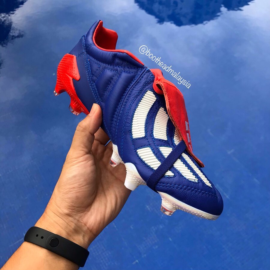 Japan Blue Adidas Predator Mania 2002 2020 Remake Boots Released